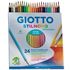 图片 Giotto Stinovo 12/24色纸盒装水溶彩色铅笔