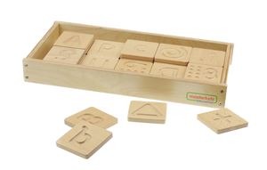 图片 触觉训练 - 字母、数字、形状与符号探奇套装