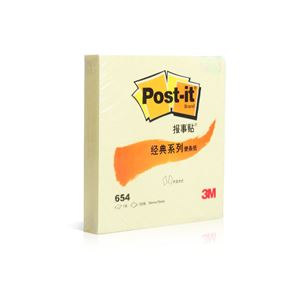 图片 3M经典彩色报示贴654  76x76mm（3*3”）