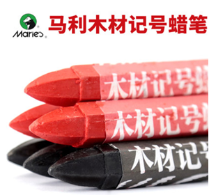 图片 马利大红黑色木材蜡笔