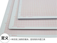 图片 坐标纸A4（17*25CM）500张/包