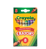 图片 Crayola美国绘儿乐 8色蜡笔套装52-3008