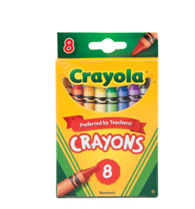 图片 Crayola美国绘儿乐 8色蜡笔套装52-3008