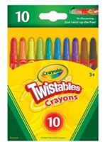 图片 绘儿乐10色迷你裝可拧转蜡笔52-9715 Mini Twistable Crayons 10 ct.