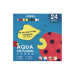 图片 马利24色 36色水溶油画棒 OP-8424 OP-8436