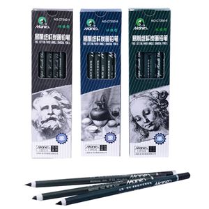 图片 马利牌炭画铅笔易削7350-4 7350-6 7350-8