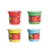 图片 Giotto Be-Be 4 色可塑性超强的橡皮泥