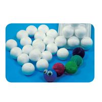 图片 Polystyrene Spheres 40mm Dia 4 公分保丽龙球 L1-AP/695/PSD 