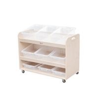 图片 Tub Wooden Storage Trolley 9 格移动收纳车