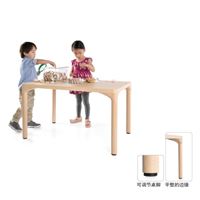 图片 Solid Wood set of 4 实木桌腿-4 个一套