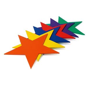 图片 五角星地标垫（6 个/ 套）